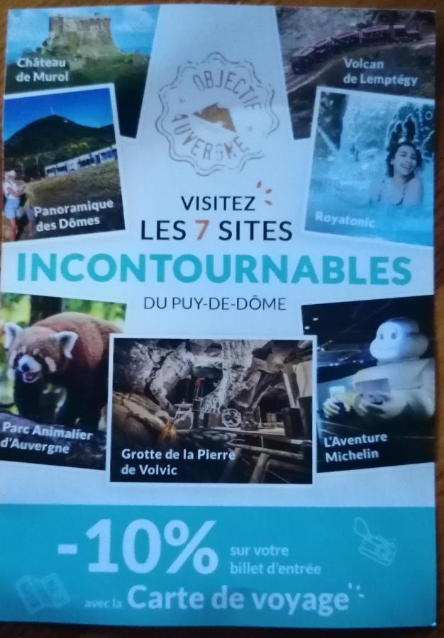 Lilas, Gite Saint Antoine, Orcival, Entre Sancy Et Volcans. エクステリア 写真